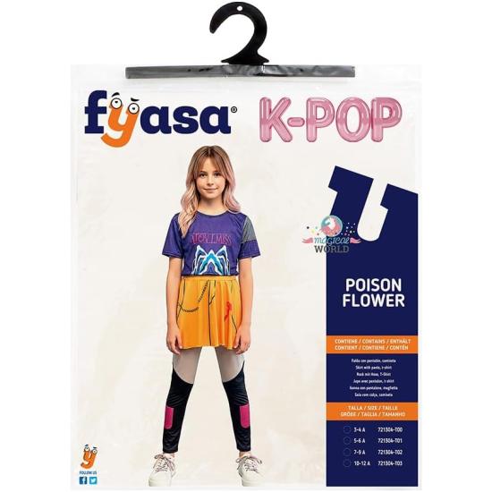 Fantasia de guerreira K-Pop Mira Huntrix para meninas