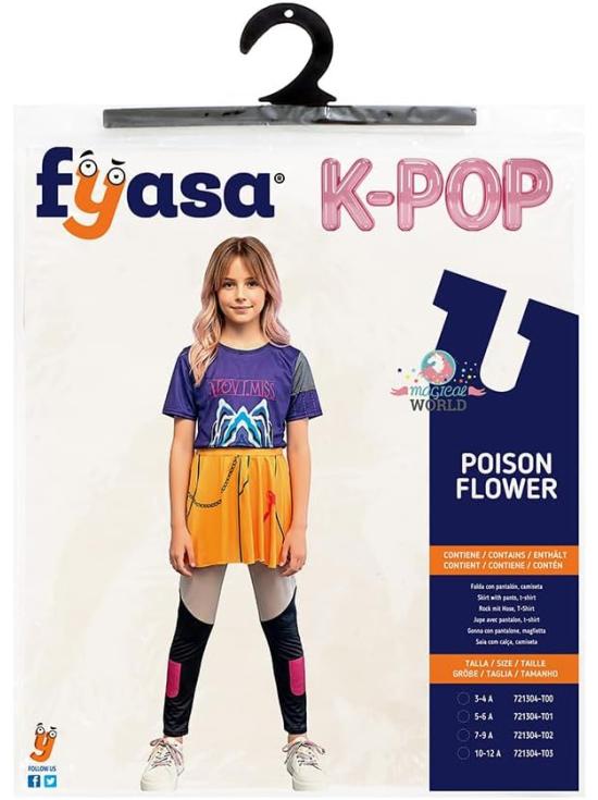 Fantasia de guerreira K-Pop Mira Huntrix para meninas