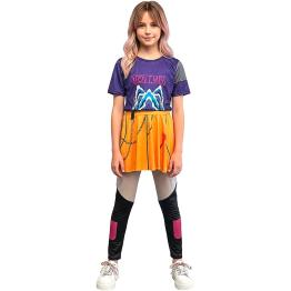 Fantasia de guerreira K-Pop Mira Huntrix para meninas