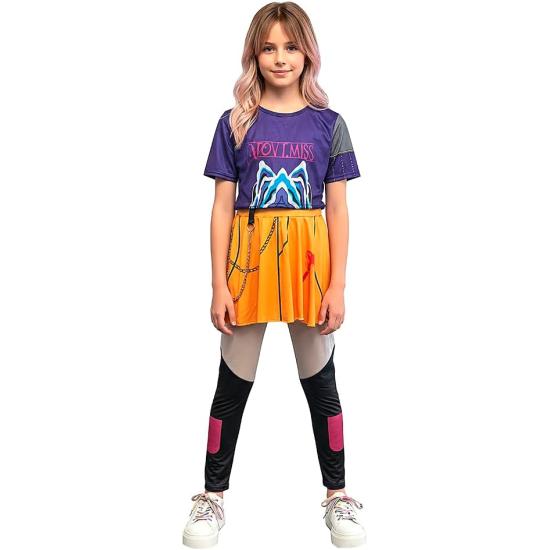 Fantasia de guerreira K-Pop Mira Huntrix para meninas