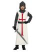 Fato de guerreiro templário medieval para criança