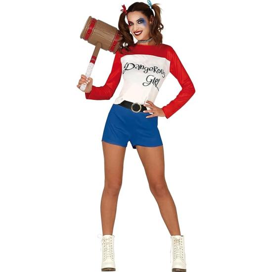 Fantasia de Arlequina para mulheres