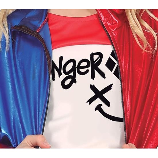 Fantasia de Arlequina para Meninas – Jaqueta, Calça e Camiseta Fantasia de Arlequina para Meninas – Jaqueta, Calça e Camiseta