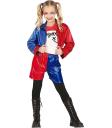 Fantasia de Arlequina para Meninas – Jaqueta, Calça e Camiseta