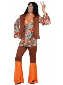 Fato de hippie pendurado para adulto