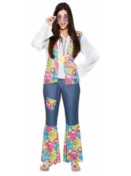 Fato de florista hippie