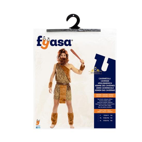 Fantasia de Homem das Cavernas para Adultos - Fyasa Fantasia de Homem das Cavernas para Adultos - Fyasa