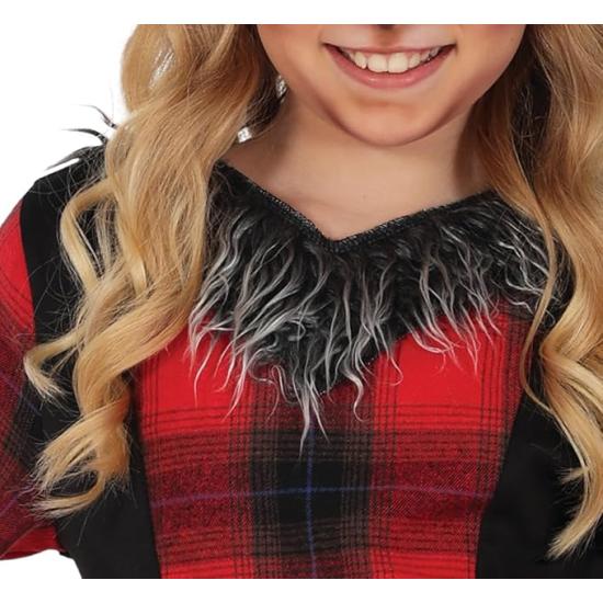 Fantasia de Lobisomem Infantil para Meninas