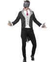Disfraz de hombre lobo trajeado para hombre