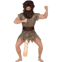 Fantasia de Homo Erectus Adulto – Vestido, Cinto e Acessório Divertido