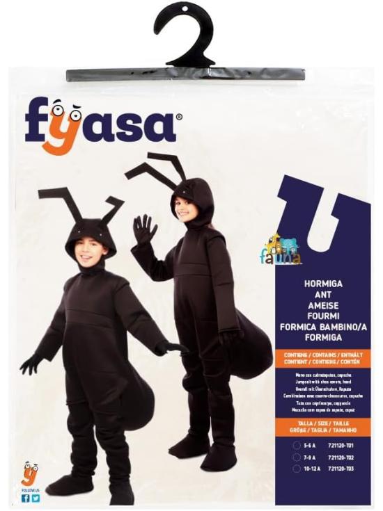 Fato de formiga infantil
