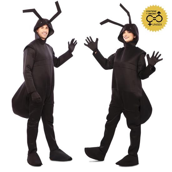 Fantasia de formiga adulta unissex