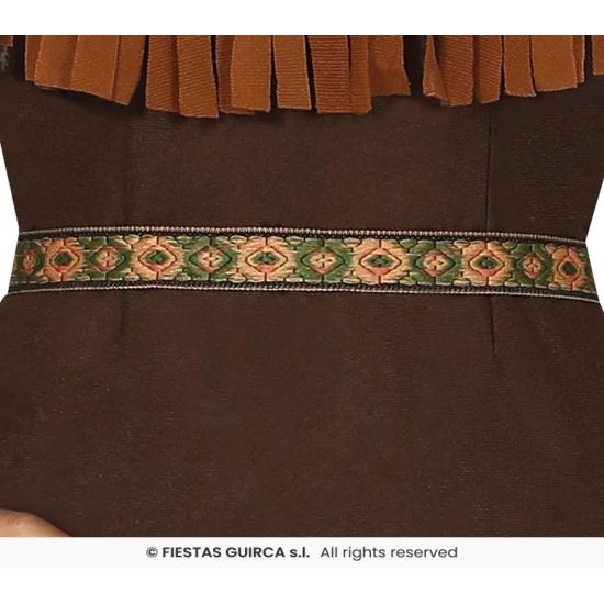 Fato indiano para menina morena