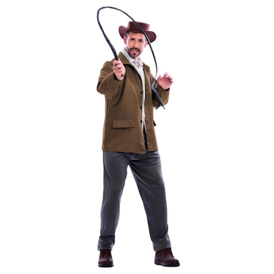 Fato de Indiana Jones de luxo para homem