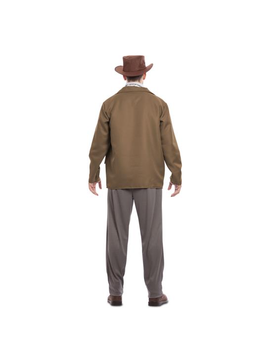 Fato de Indiana Jones de luxo para homem