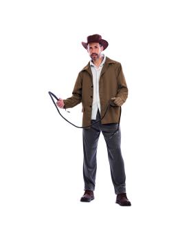 Fato de Indiana Jones de luxo para homem