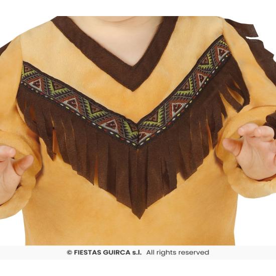 Disfraz de indio apache para bebé