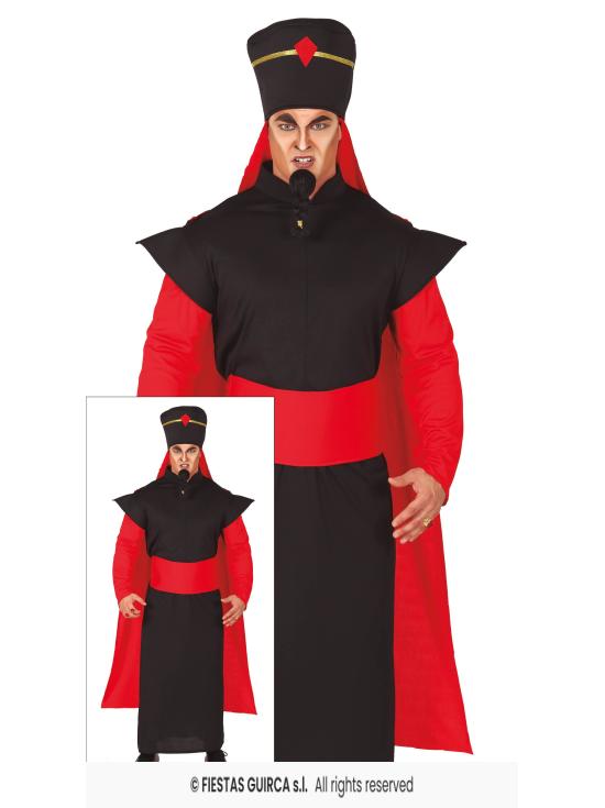 Fato de Jafar Aladdin para homem
