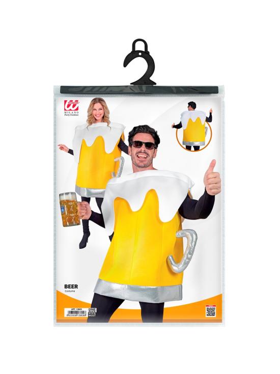 Fantasia de caneca de cerveja para adultos – Fantasia divertida para festas