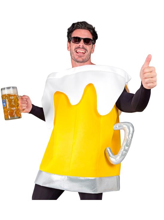 Fantasia de caneca de cerveja para adultos – Fantasia divertida para festas