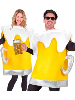 Fantasia de caneca de cerveja para adultos – Fantasia divertida para festas