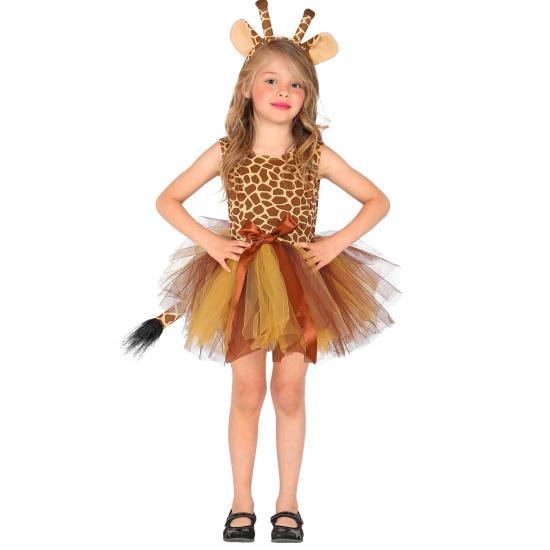 Fato de girafa da selva para menina Fato de girafa da selva para menina