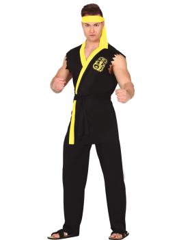 Fato de Cobra Kai para adulto