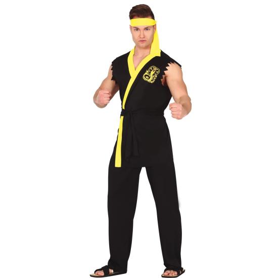 Fato de Cobra Kai para adulto