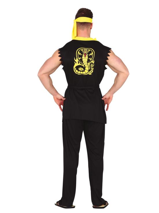 Fato de Cobra Kai para adulto