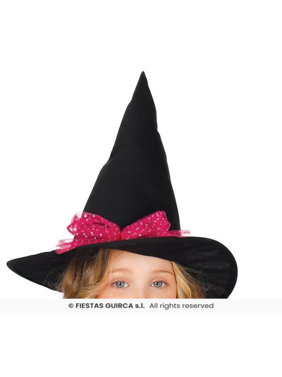 Fato de bruxa brilhante para menina
