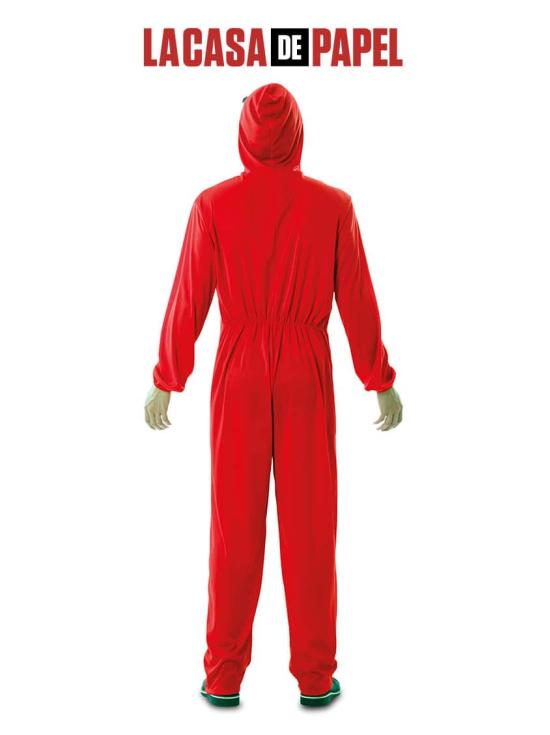 Fantasia La Casa de Papel Ladrão tamanho adulto