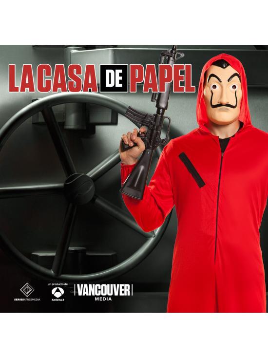 Fantasia La Casa de Papel Ladrão tamanho adulto