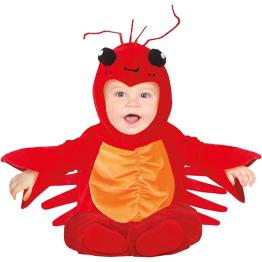 Fantasia de lagosta para bebê **