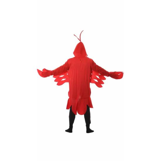 Fantasia de lagosta tamanho adulto