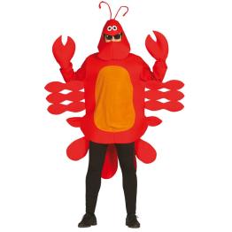 Fantasia de lagosta tamanho adulto