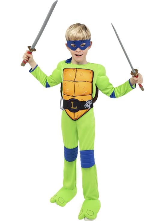 Fantasia do Leonardo para meninos - Tartarugas Ninja
