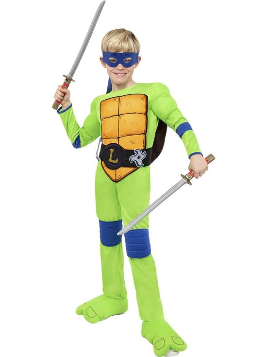 Fantasia do Leonardo para meninos - Tartarugas Ninja