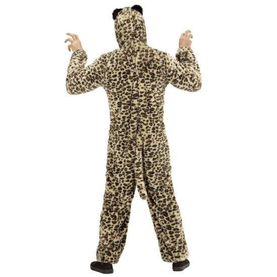 Fantasia de leopardo tamanho adulto unissex.