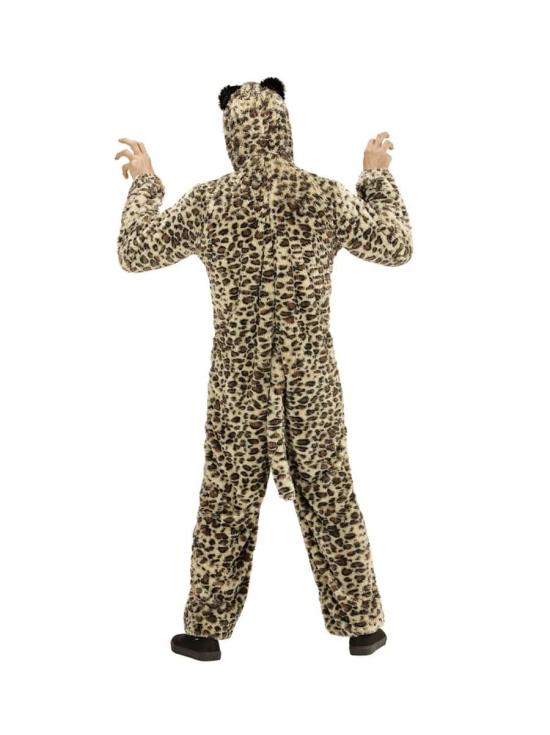 Fantasia de leopardo tamanho adulto unissex.
