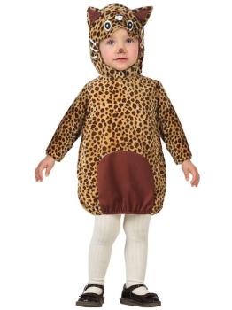 Fato de leopardo para bebé