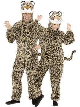 Fantasia de leopardo tamanho adulto unissex.