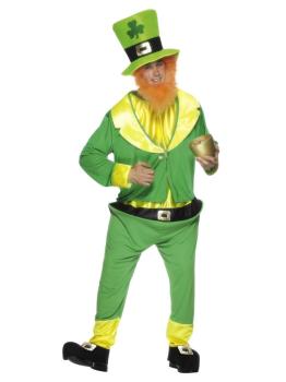 Fantasia de duende super verde adulto