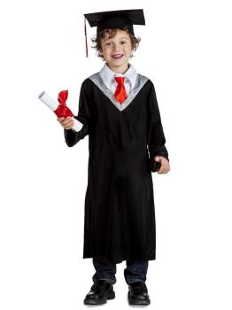Traje de formatura infantil com capelo | Formatura escolar