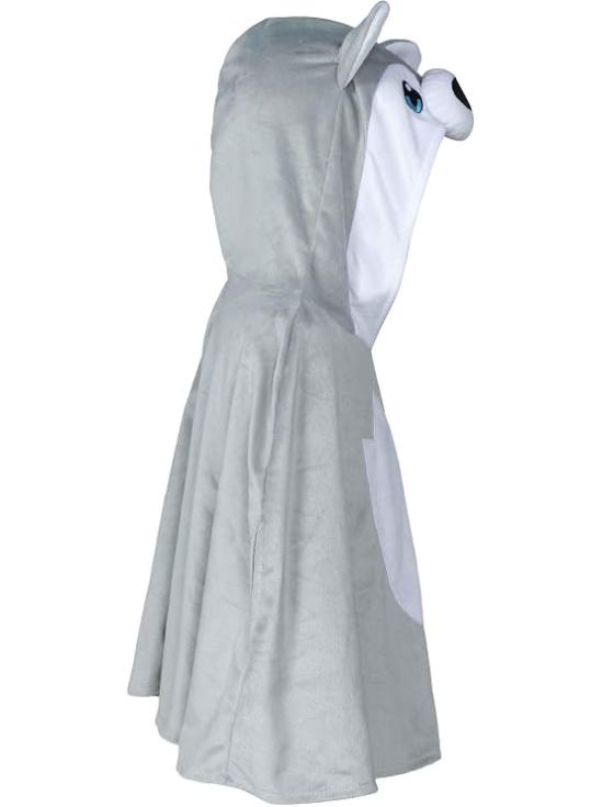 Fantasia de Lobo para Bebê de 18 a 24 Meses – Poncho e Capuz