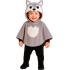 Fantasia de Lobo para Bebê de 18 a 24 Meses – Poncho e Capuz