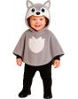 Fantasia de Lobo para Bebê de 18 a 24 Meses – Poncho e Capuz