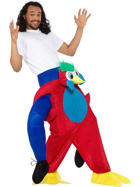 Disfraz de Loro a Cuestas adulto