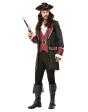Fantasia de espadachim pirata adulto de luxo