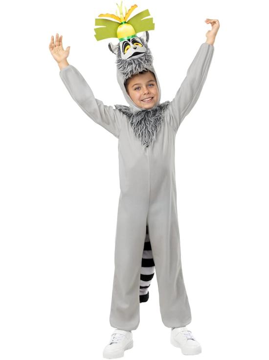 Disfraz de Madagascar Rey Julien para niño
