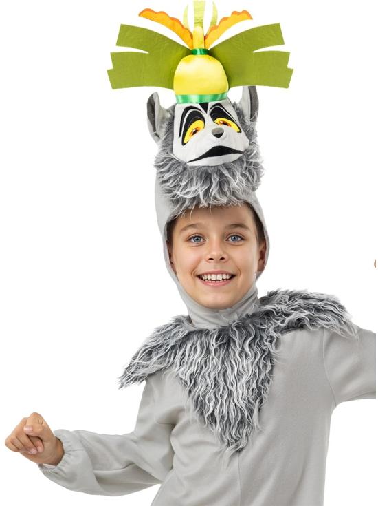 Disfraz de Madagascar Rey Julien para niño